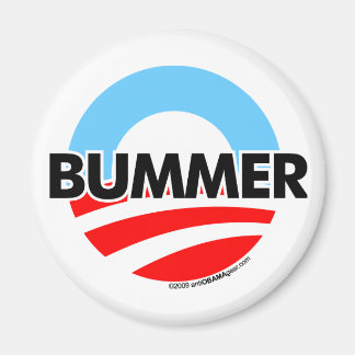 Obama O Bummer Logo Magneet