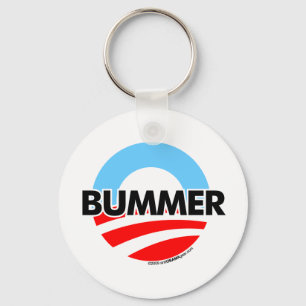 Obama O Bummer Logo Sleutelhanger