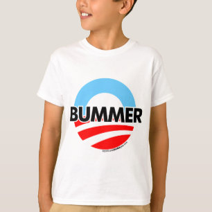 Obama O Bummer Logo T-shirt