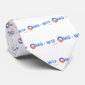Obama O - OMG-WTF Stropdas (Opgerold)