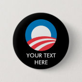 OBAMA_O_ RONDE BUTTON 5,7 CM (Voorkant)