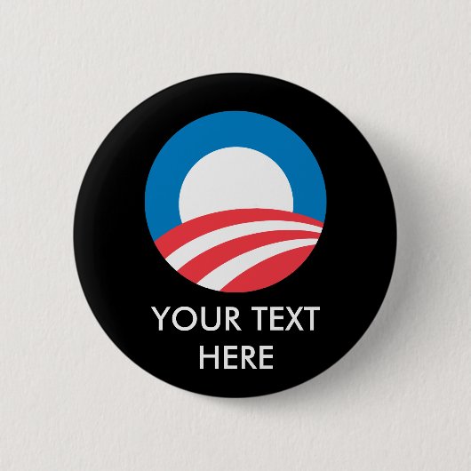 OBAMA_O_ RONDE BUTTON 5,7 CM (Voorkant)