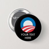 OBAMA_O_ RONDE BUTTON 5,7 CM (Voorkant /achterkant)