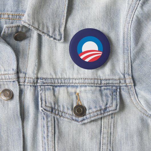 Obama O Ronde Button 5,7 Cm (In situ)