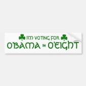 O'Bama O'Acht Bumpersticker (Voorkant)