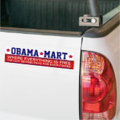 OBAMA - OBAMA MART BUMPERSTICKER (Op Truck)