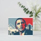 Obama-object Briefkaart (Staand voorkant)