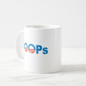 Obama oeps koffiemok (Voorkant links)