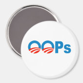 Obama oeps magneet (Voorkant / Achterkant)