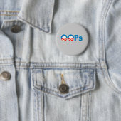 Obama oeps ronde button 5,7 cm (In situ)