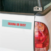 OBAMa of BUSt - Gepersonaliseerd Bumpersticker (Op Truck)