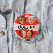 Obama Officiële Fan Button (In situ)