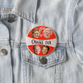 Obama Officiële Fan Button (In situ)