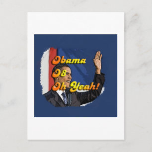 Obama Oh Ja Briefkaart