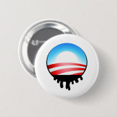 Obama Oil Spill BP Ronde Button 5,7 Cm (Voorkant /achterkant)