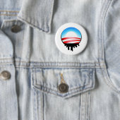 Obama Oil Spill BP Ronde Button 5,7 Cm (In situ)