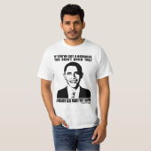 Obama on Business T-shirt (Voorkant volledig)