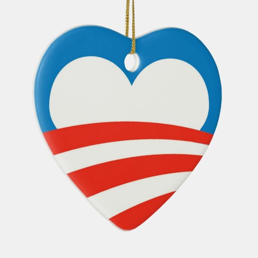 Obama Ornament Heart (Rechts)