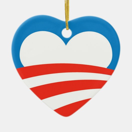 Obama Ornament Heart (Voorkant)