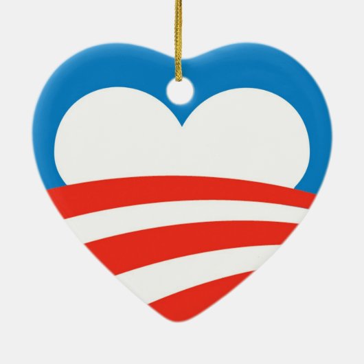Obama Ornament Heart (Achterkant)