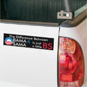 Obama/Osama BS Bumpersticker (Op Truck)