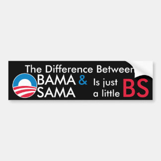 Obama/Osama BS Bumpersticker
