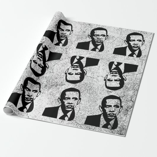 Obama Paper Cadeaupapier (Uitgerold)