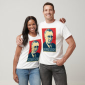Obama parody poster shirt: Depressie (FDR) T-shirt (Unisex)