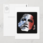 Obama Patriot Briefkaart (Voorkant / Achterkant)