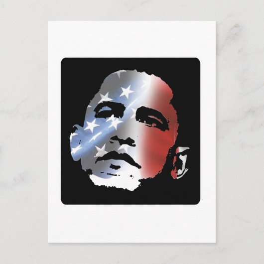 Obama Patriot Briefkaart (Voorkant)