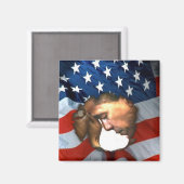 Obama Patriot Magnet (Voorkant / Achterkant)