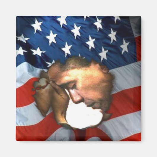 Obama Patriot Magnet (Voorkant)