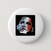 Obama Patriot Ronde Button 5,7 Cm (Voorkant)