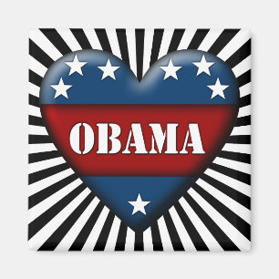 obama patriottisch hart magneet
