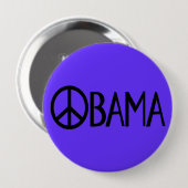 Obama Peace Button (Voorkant /achterkant)