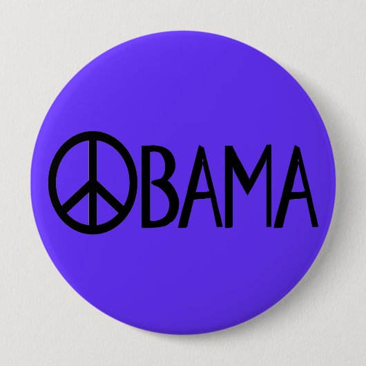 Obama Peace Button (Voorkant)