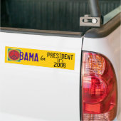 Obama peace president 08 bumpersticker (Op Truck)