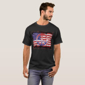 OBAMA Peace US Flag 91200 T-shirt (Voorkant volledig)