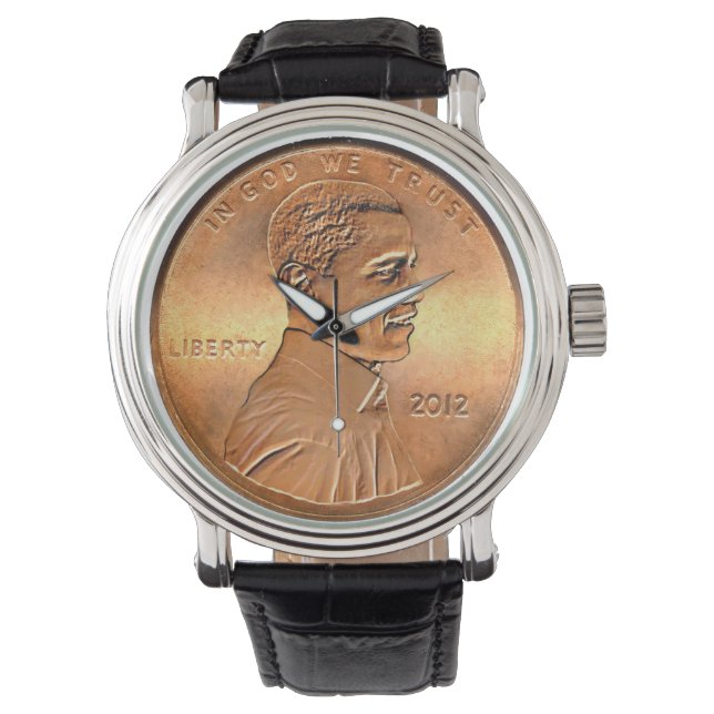 Obama Penny Horloge (Voorkant)