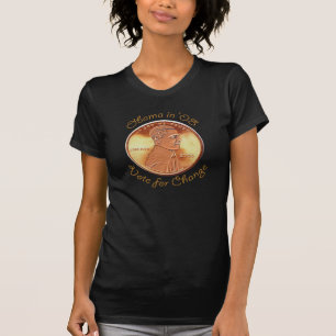 Obama Penny Womens T-Shirt