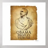Obama People's Tribune Poster (Voorkant)