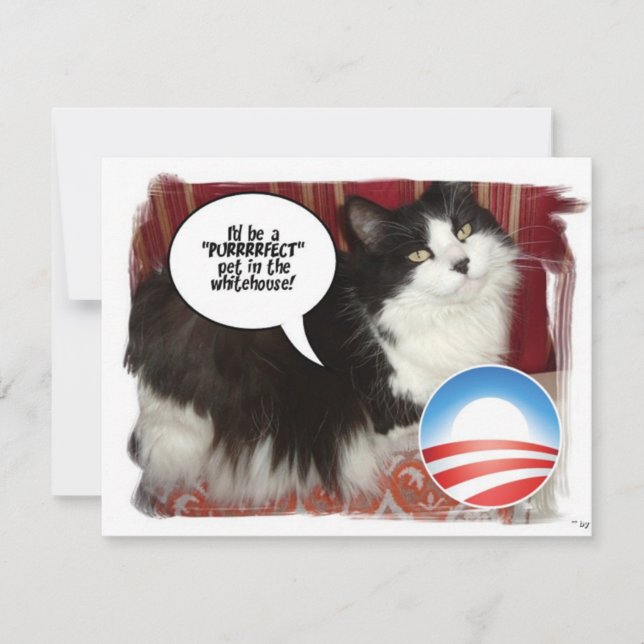 Obama Pet/Politieke Humor (Voorkant)