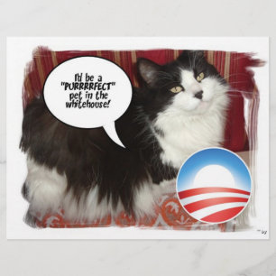 Obama Pet/Politieke Humor Flyer