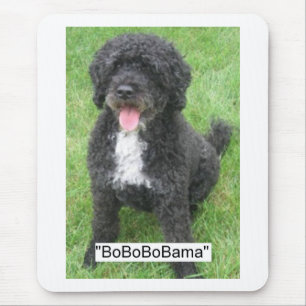 Obama Pet/Portugese waterhond Muismat