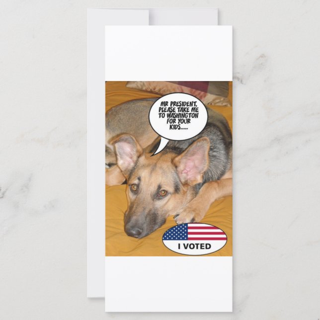 Obama Pet/Whitehouse Humor (Voorkant)