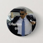 Obama pin ronde button 5,7 cm (Voorkant)