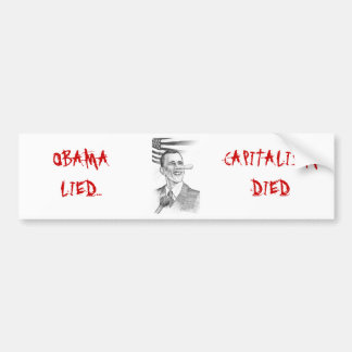 Obama - Pinocchio, Bumpersticker