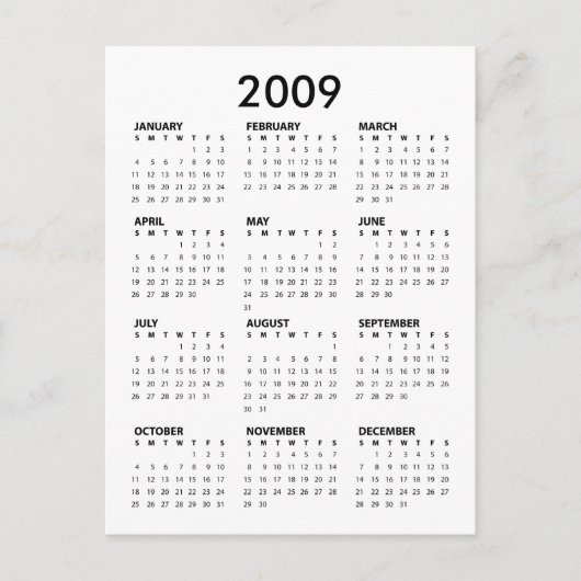 Obama Pocket Calendar - Het dansen van Obama Briefkaart (Voorkant)