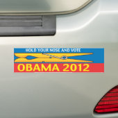 Obama Politieke Bumpersticker (Op auto)