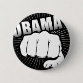 Obama-pomp Ronde Button 5,7 Cm (Voorkant)